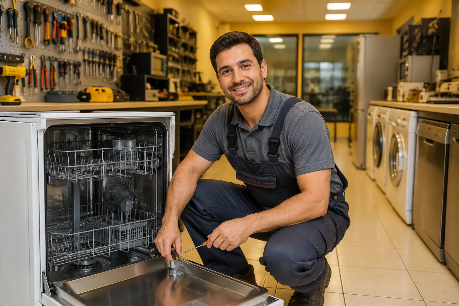 Güney Arçelik bulaşık makinesi tamiri ustası İlhan Usta — Kerimler Mahallesi ve Adıgüzeller Mahallesi bulaşık makinesi uzmanı